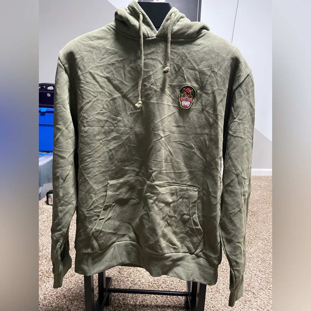 Suspicious Antwerp Olive Green Hoodie